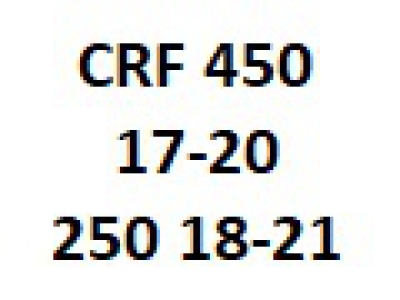 CRF 450 17-20 250 18-21